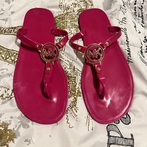 Michael Kors jelly sandals size 8